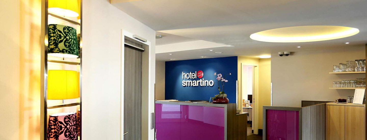 Hotel smartino Empfang