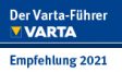 Auszeichnung Varta-Führer 2021
